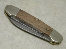 Boker Solingen Germany 2002 LTD. Walnut Wood "Lewis & Clark Expedition" Canoe Knife in Box