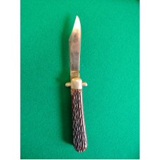 Presto switchblade knife with the DERBY GUARD!