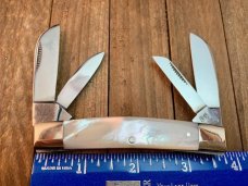 Bulldog 4 Blade Congress in AAA+ Pearl Twin Bulldog Tang Stamp Circa 2000 Bulldog 4 Blade Congress in AAA+ Pearl Twin Bulldog Tang Stamp Circa 2000