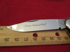 Queen Cutlery Abalone Copperhead Liner Lock Pattern # 41L Queen Cutlery Abalone Copperhead Liner Lock Pattern # 41L
