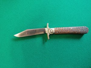 Press button knife "THE VICTOR" mfg 1892 to 1923