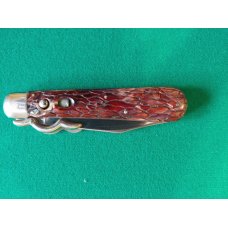 Presto switchblade knife with the lazy W guard Presto switchblade knife with the lazy W guard