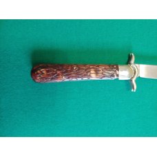 Presto switchblade knife with the lazy W guard Presto switchblade knife with the lazy W guard