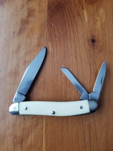 BOKER 3-bladed knife.WISS COMMEMORATIVE 1848-1973 BOKER 3-bladed knife.WISS COMMEMORATIVE 1848-1973