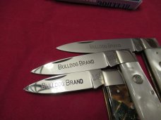 3 Bulldog Brand Knives 2000 YR. 3 Bulldog Brand Knives 2000 YR.