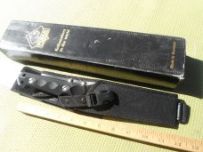 Rare Puma Huntac fixed blade German knife knives 132001 Sheath & Org Box paper New Old Stock NOS/NIB Rare Puma Huntac fixed blade German knife knives 132001 Sheath & Org Box paper New Old Stock NOS/NIB