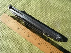 vintage 1980's valor silver dragon stainless drop point balisong butterfly knife made in japan