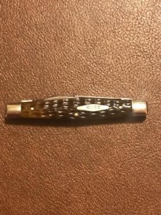 Case XX USA 2007 Olive Green Bone 610098 SS Gator Back Large Toothpick Knife - NIB Case XX USA 2007 Olive Green Bone 610098 SS Gator Back Large Toothpick Knife - NIB