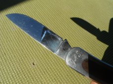 Vintage Kershaw Kai Folding Dual Blade 2050 Lockback Knife Rosewood Inlay. Made in Japan Vintage Kershaw Kai Folding Dual Blade 2050 Lockback Knife Rosewood Inlay. Made in Japan