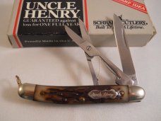 Schrade Old Timer & Uncle Henry Lot USA Mint Schrade Old Timer & Uncle Henry Lot USA Mint
