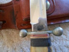 Vintage Stag Cross Guard Puma Fixed Blade Knife Vintage Stag Cross Guard Puma Fixed Blade Knife