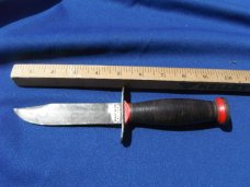 SCHRADE WALDEN N.Y. U.S.A. Vintage Bowie NO Sheath Knife. Skinner, Hunting, camping Knife SCHRADE WALDEN N.Y. U.S.A. Vintage Bowie NO Sheath Knife. Skinner, Hunting, camping Knife