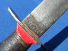 SCHRADE WALDEN N.Y. U.S.A. Vintage Bowie NO Sheath Knife. Skinner, Hunting, camping Knife SCHRADE WALDEN N.Y. U.S.A. Vintage Bowie NO Sheath Knife. Skinner, Hunting, camping Knife