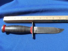 SCHRADE WALDEN N.Y. U.S.A. Vintage Bowie NO Sheath Knife. Skinner, Hunting, camping Knife SCHRADE WALDEN N.Y. U.S.A. Vintage Bowie NO Sheath Knife. Skinner, Hunting, camping Knife