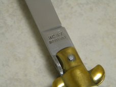 Kissing Crane KC47 Rostfrei Made in Germany Stag Medium Stiletto Knife in Box Kissing Crane KC47 Rostfrei Made in Germany Stag Medium Stiletto Knife in Box