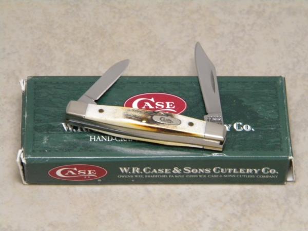 Case XX USA 2000 Genuine Stag 5233 SS Tiny 2 Blade Stockman Knife in Box Case XX USA 2000 Genuine Stag 5233 SS Tiny 2 Blade Stockman Knife in Box