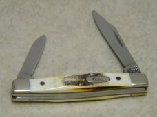Case XX USA 2000 Genuine Stag 5233 SS Tiny 2 Blade Stockman Knife in Box Case XX USA 2000 Genuine Stag 5233 SS Tiny 2 Blade Stockman Knife in Box