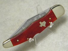 Lone Star Solingen Germany by Boker Red Bone TX Cowboy Series "Branding Time" Lockback Knife in Box Lone Star Solingen Germany by Boker Red Bone TX Cowboy Series "Branding Time" Lockback Knife in Box