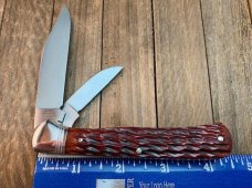 Cattaraugus Cutlery (A.G. Russell) Hunter Lockback Made in Japan Cattaraugus Cutlery (A.G. Russell) Hunter Lockback Made in Japan