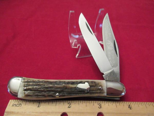 Bulldog Brand 1985 English Steel Dogleg Trapper 