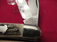 Bulldog Brand 1985 English Steel Dogleg Trapper 