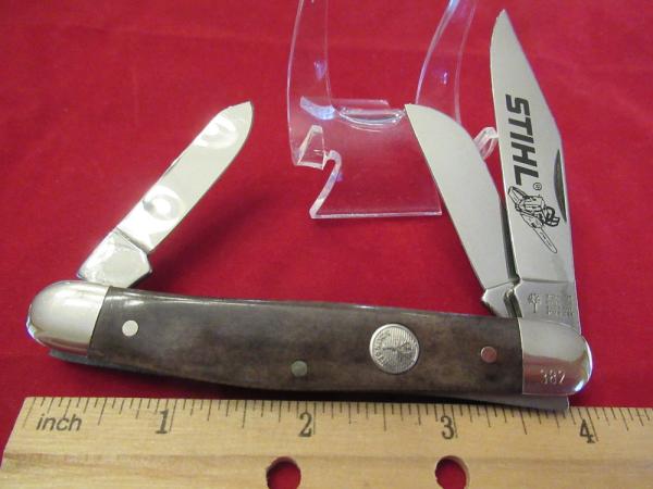 Boker Smooth Brown Bone Stockman 