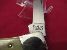 KA-Bar Stag Folding Lock Back Pattern # 1192