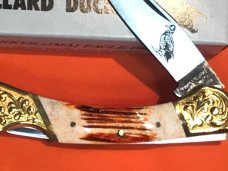 Vintage Parker IMAI K-74 Lockback Pocket Knife w A Mallard Duck Blade Etching -+ Orig Box -NOS Vintage Parker IMAI K-74 Lockback Pocket Knife w A Mallard Duck Blade Etching -+ Orig Box -NOS