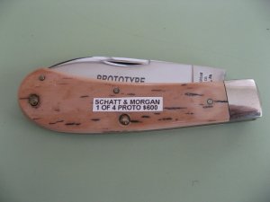 SCHATT & MORGAN MAMMOTH IVORY KENTUCKY SHINER PINT PROTO #2 