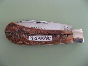 SCHATT & MORGAN MAMMOTH IVORY KENTUCKY SHINER PINT PROTO #3