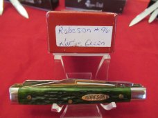 Robeson Green Bone Doctors Knife Pattern # 96