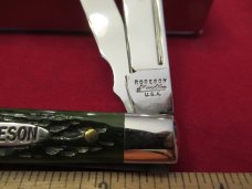 Robeson Green Bone Doctors Knife Pattern # 96
