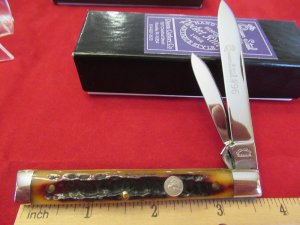 Queen Amber Bone Doctors Knife Pattern # 96 