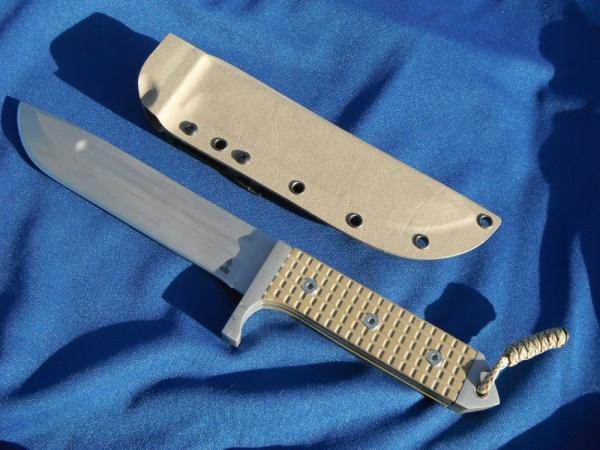 Custom hand made Blade Large heavy duty Lee's Cutlery Tactical knife Made in USA Custom hand made Blade Large heavy duty Lee's Cutlery Tactical knife Made in USA