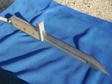 Custom hand made Blade Large heavy duty Lee's Cutlery Tactical knife Made in USA Custom hand made Blade Large heavy duty Lee's Cutlery Tactical knife Made in USA