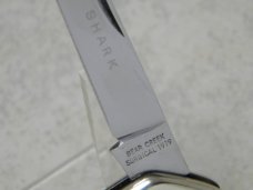 Taylor Cutlery Japan Elk Horn Surgical 1980 Stag Shark Easy Open Knife Taylor Cutlery Japan Elk Horn Surgical 1980 Stag Shark Easy Open Knife