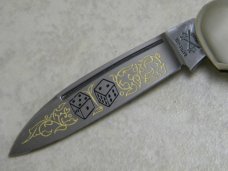 Battle Axe Brand Shouse & Hardin Germany Stag Mini Canoe Knife