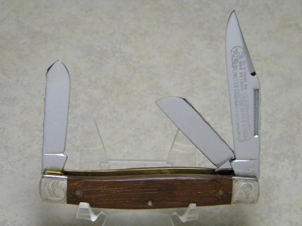 Old Cutler USA Limited Custom Series I / 1983 by Colonial Wood Stockman Knife