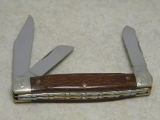 Old Cutler USA Limited Custom Series I / 1983 by Colonial Wood Stockman Knife