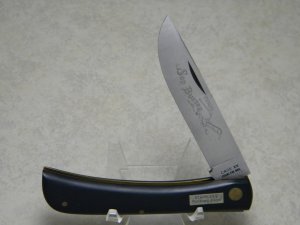 Case XX Stainless USA 10 Dot (1970) Black 2138 SS Sod Buster Knife