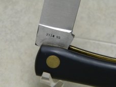 Case XX Stainless USA 10 Dot (1970) Black 2138 SS Sod Buster Knife Case XX Stainless USA 10 Dot (1970) Black 2138 SS Sod Buster Knife