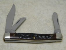 Case XX USA 9 Dot (1971) Derlin 6344 SP Carbon Steel Stockman Knife
