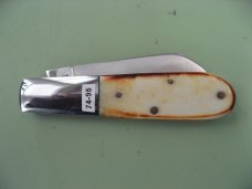 Buck 703 USA Aurum Etch Colt Wood 3 Blade Folding Knife Pre 1986 - NIB