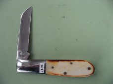 Buck 703 USA Aurum Etch Colt Wood 3 Blade Folding Knife Pre 1986 - NIB
