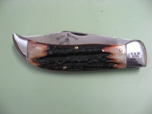 SCHATT & MORGAN JOHN HENRY STAG CLASP KNIFE