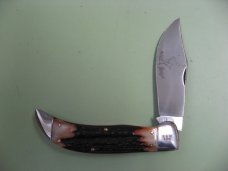 Frontier Double Eagle by Imperial Model 415 Fixed Blade Sheath Knife c.1970's - NIB