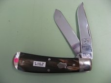 Parker Frost USA (Schrade Cutlery) Model 1978-13 Big Dog Scrimshawed Fixed Blade Sheath Knife - NIB Parker Frost USA (Schrade Cutlery) Model 1978-13 Big Dog Scrimshawed Fixed Blade Sheath Knife - NIB