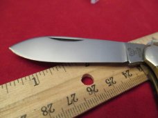 Case XX USA 2005 Teal Bone 611 1/2 Quality Test Run Cheetah Cub Swing Guard Lockback Knife - NIB