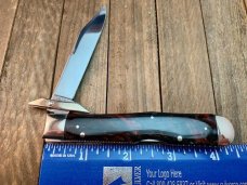 Winchester Swinguard Cheetah in Beautiful Charcoal Ruby Copper Celluloid Winchester Swinguard Cheetah in Beautiful Charcoal Ruby Copper Celluloid