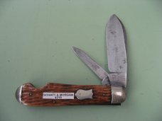 SCHATT & MORGAN PRE 1930 WORM GROOVE BONE EASY OPEN JACK SCHATT & MORGAN PRE 1930 WORM GROOVE BONE EASY OPEN JACK